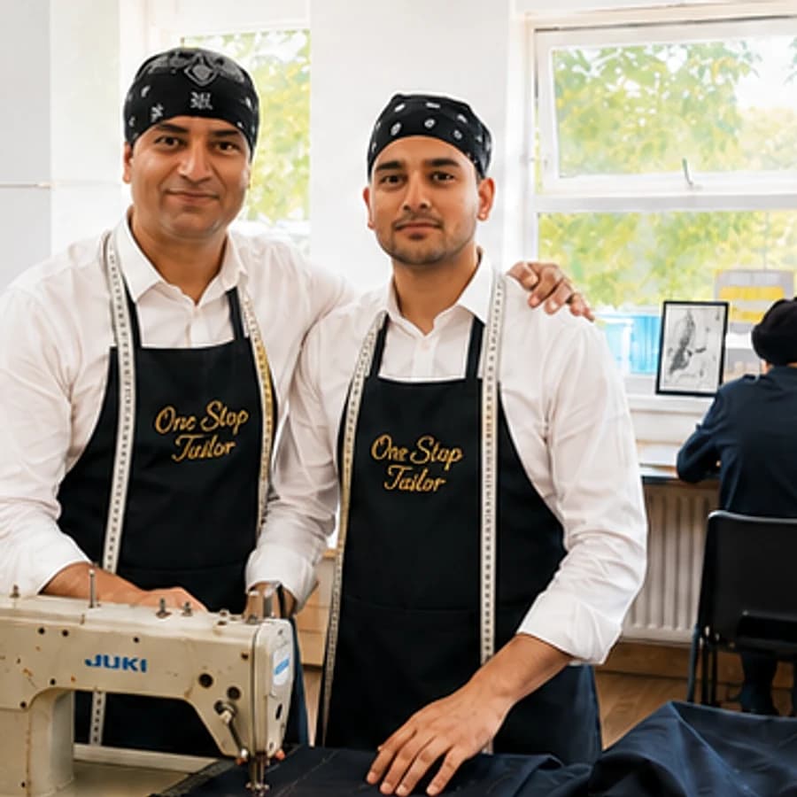 Tailoring craftsmanship at One Stop Tailor, Birmingham