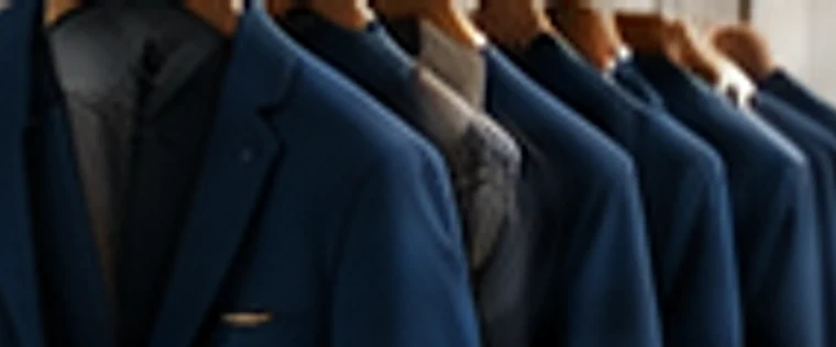 A wool coat laid out on a tailoring workbench
